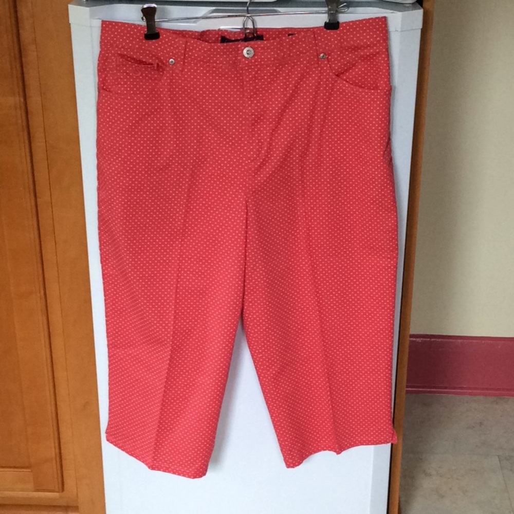 Gloria Vanderbilt Amanda Capri Tiny Polka Dot